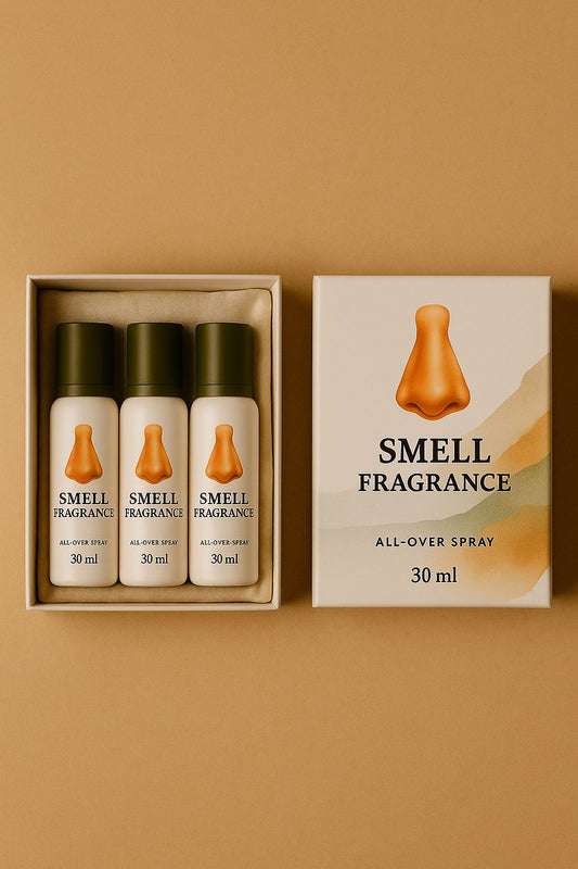 مجموعة بخاخات عطرة للجسم من SMELL FRAGRANCE - إصدار صغير (30 مل × 3)